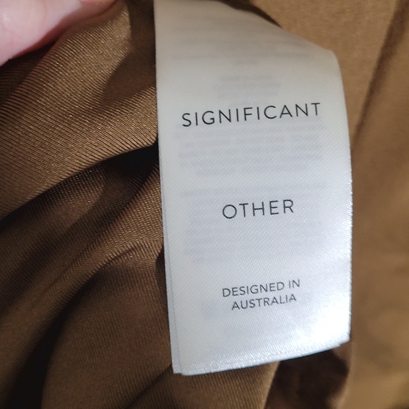 Elegant Brown Maxi Dress - Picture 3 of 10